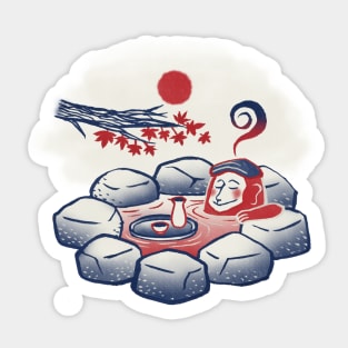 Onsen/Hot Spring (温泉)⁠ Sticker